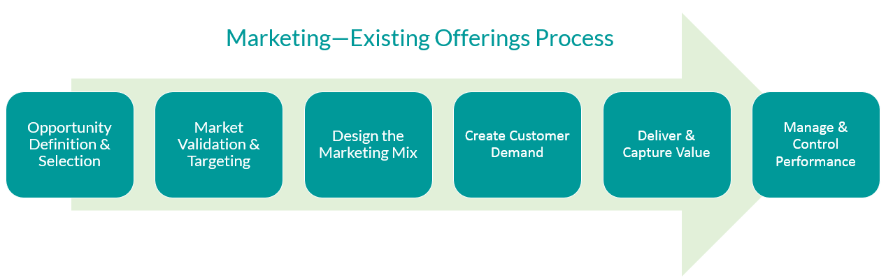 marketing--existing offerings process