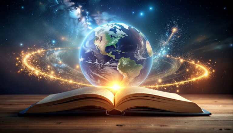 tiered trust book and globe