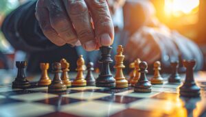 Firefly strategic pause chess set