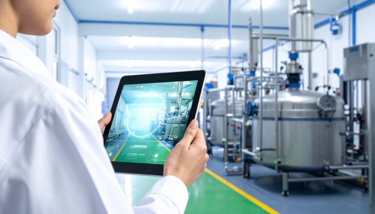 AR training chemical plant