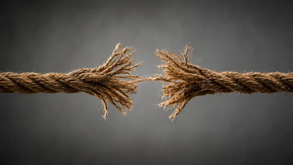 internal friction rope split