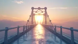 selling reliability molecular bridge at sunset