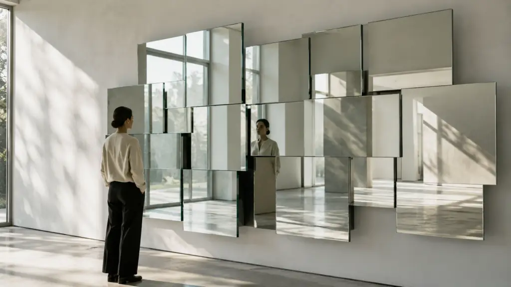 internal clarity wall of mirrors