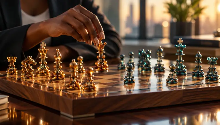 Molecular Chess_ A Strategic Move
